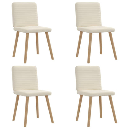 vidaXL Chaises de salle à manger 4 pcs Tissu