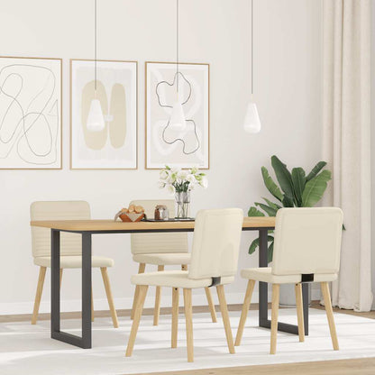 vidaXL Chaises de salle à manger 4 pcs Tissu