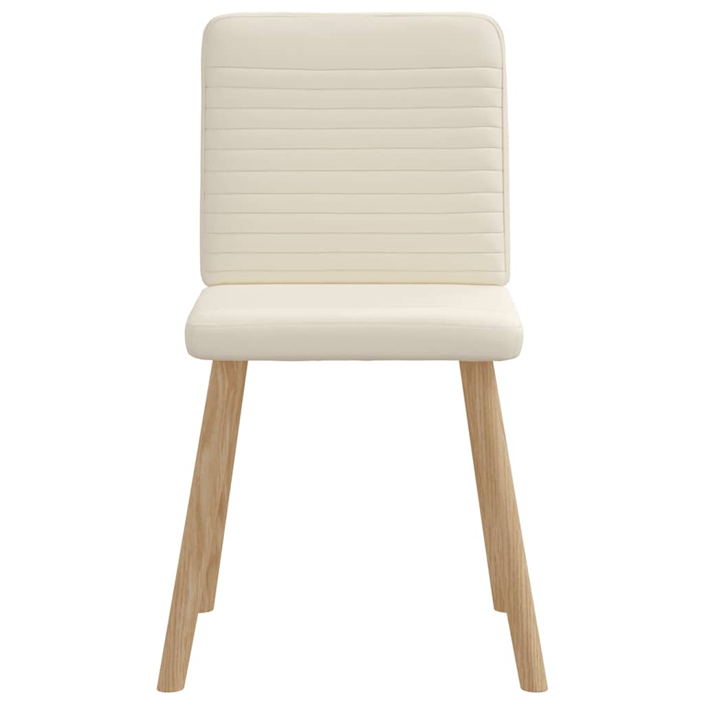 vidaXL Chaises de salle à manger 4 pcs Tissu