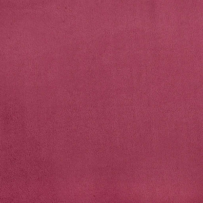 vidaXL Chaises de salle à manger 4 pcs Velours Rouge bordeaux