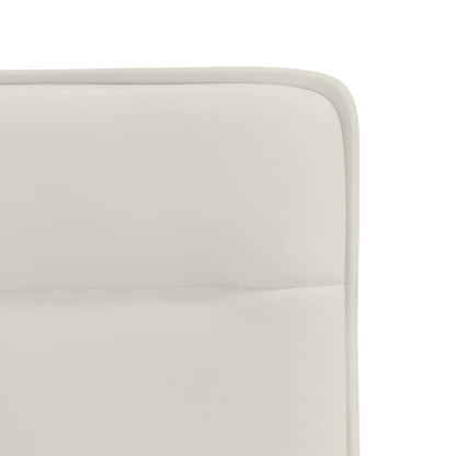 vidaXL Esszimmerstühle 4 Stk. Creme Samt