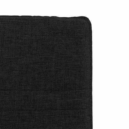 vidaXL Esszimmerstühle 4 Stk. Schwarz Stoff