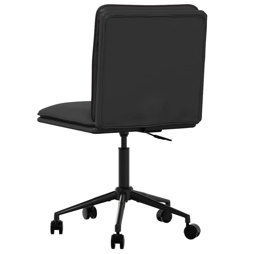 Esszimmerstühle 2 Stk. Schwarz Kunstleder