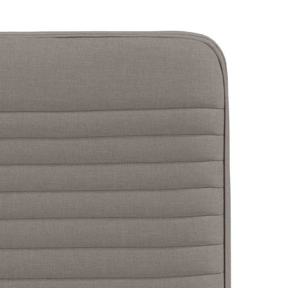 vidaXL Esszimmerstühle 6 Stk. Taupe Stoff