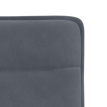 vidaXL Chaises de salle à manger 6 pcs Velours gris foncé