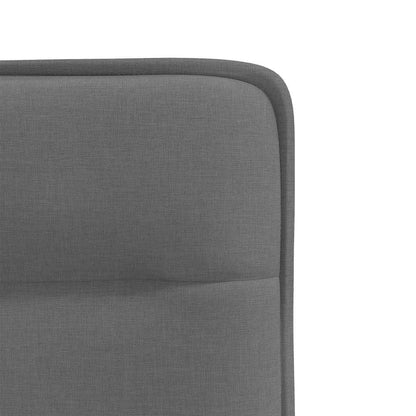 vidaXL Esszimmerstühle 6 Stk. Dunkelgrau Stoff