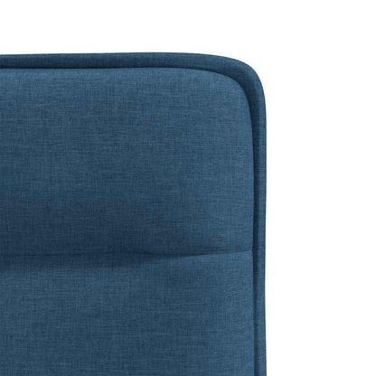 vidaXL Esszimmerstühle 6 Stk. Blau Stoff