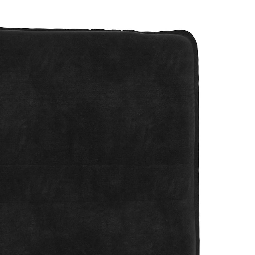 vidaXL Esszimmerstühle 6 Stk. Schwarz Samt