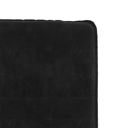 vidaXL Esszimmerstühle 4 Stk. Schwarz Samt