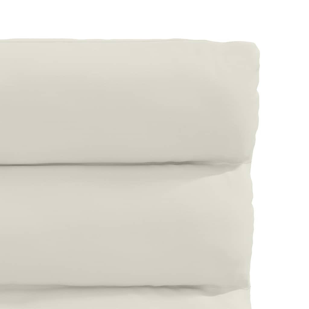 Esszimmerstühle 6 Stk. Creme Samt