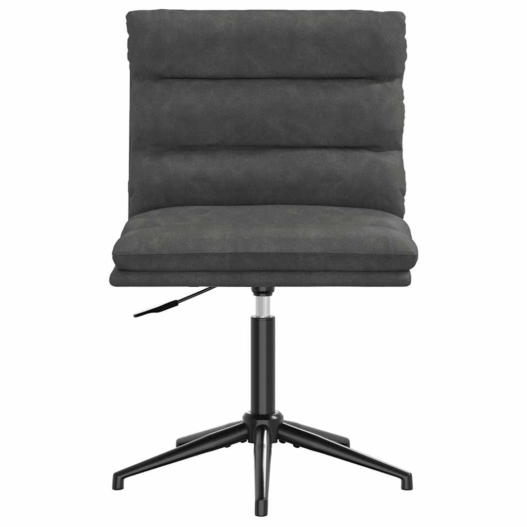 vidaXL Chaises de salle à manger 4 pcs Similicuir Noir