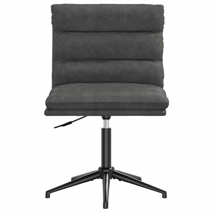 vidaXL Chaises de salle à manger 4 pcs Similicuir Noir