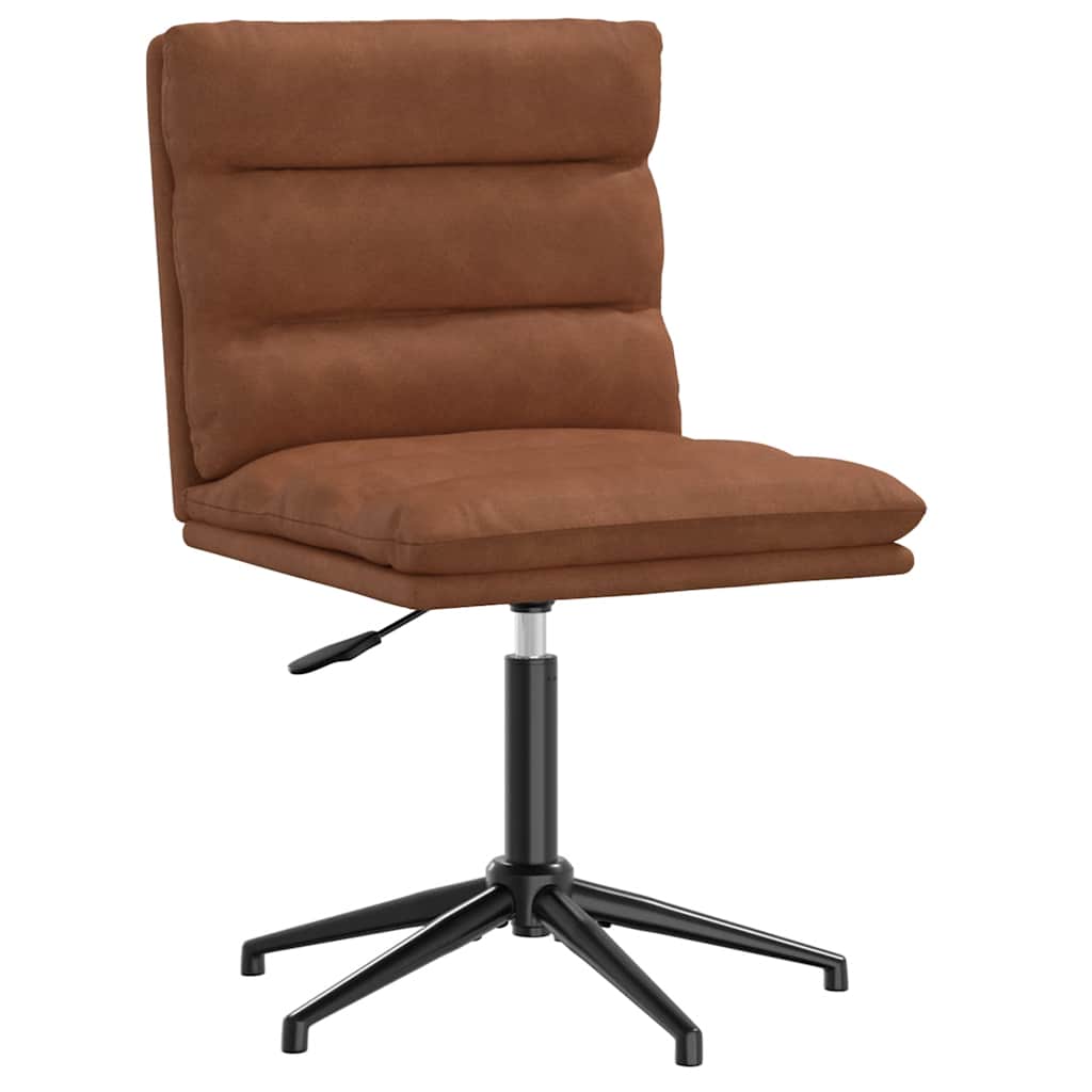 vidaXL Esszimmerstühle 4 Stk. Braun Kunstleder