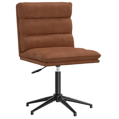vidaXL Esszimmerstühle 4 Stk. Braun Kunstleder