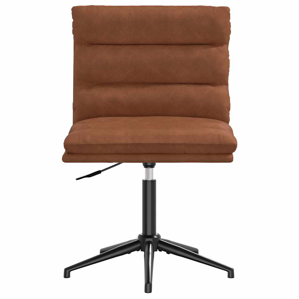 vidaXL Esszimmerstühle 4 Stk. Braun Kunstleder