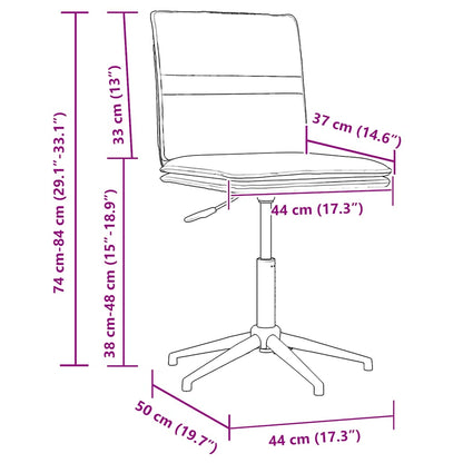 Esszimmerstühle 6 Stk. Dunkelgrau Samt