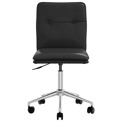 vidaXL Chaises de salle à manger 6 pcs Similicuir Noir