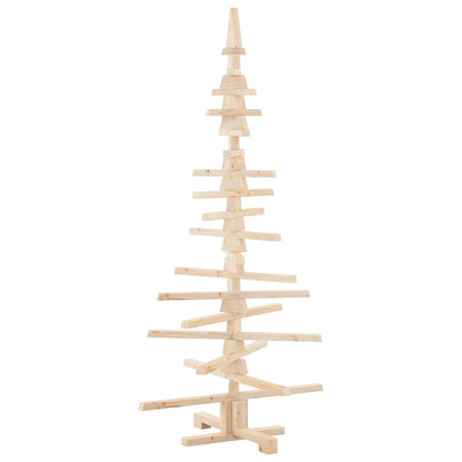 vidaXL Holz-Weihnachtsbaum zur Dekoration 150 cm Massivholz Kiefer
