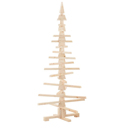vidaXL Holz-Weihnachtsbaum zur Dekoration 150 cm Massivholz Kiefer