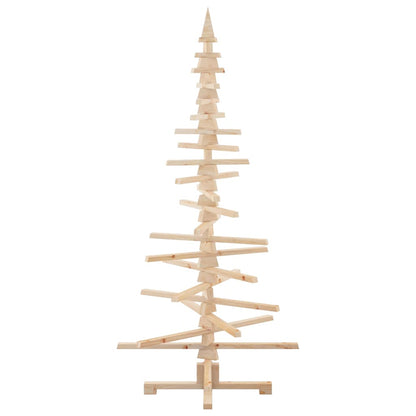 vidaXL Weihnachtsbaum Holz zum Schmücken 180 cm Massivholz Kiefer