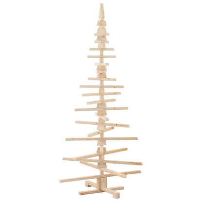 vidaXL Weihnachtsbaum Holz zum Schmücken 180 cm Massivholz Kiefer