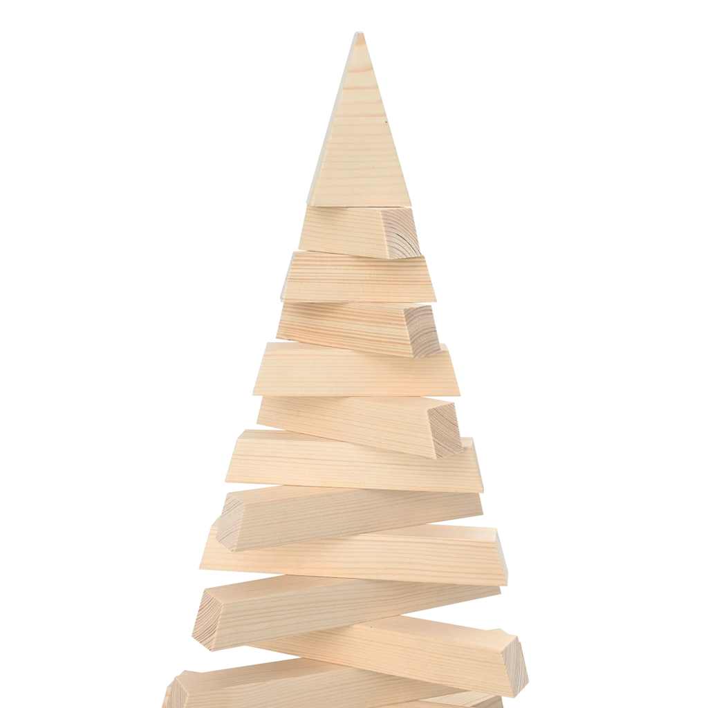 vidaXL Weihnachtsbaum Holz zum Schmücken 210 cm Massivholz Kiefer