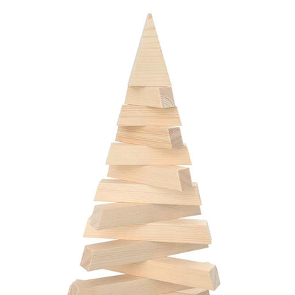 vidaXL Weihnachtsbaum Holz zum Schmücken 210 cm Massivholz Kiefer