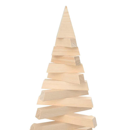vidaXL Weihnachtsbaum Holz zum Schmücken 210 cm Massivholz Kiefer