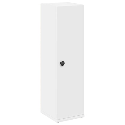 vidaXL Badezimmerschrank mit Rollenhalter Weiß 20,5x22x72 cm