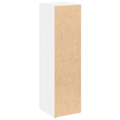 vidaXL Badezimmerschrank mit Rollenhalter Weiß 20,5x22x72 cm