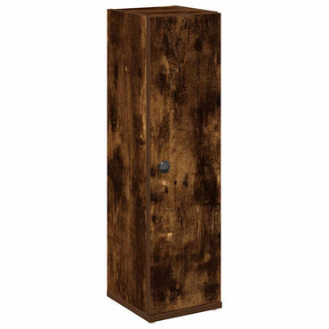vidaXL Badezimmerschrank mit Rollenhalter Räuchereiche 20,5x22x72 cm
