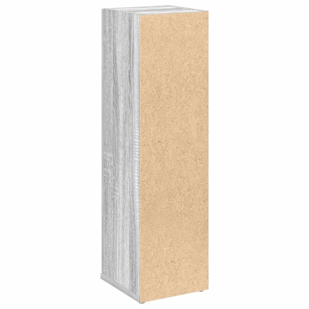 Badezimmerschrank mit Rollenhalter Grau Sonoma 20,5x22x72 cm