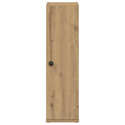 vidaXL Badezimmerschrank mit Rollenhalter Artisan-Eiche 20,5x22x72 cm
