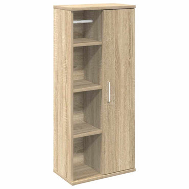 vidaXL Badezimmerschrank mit Rollenhalter Sonoma-Eiche 39x22x90 cm