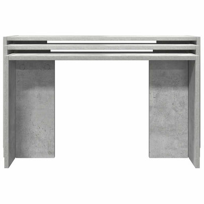 vidaXL Tables gigognes 3 pcs Gris béton Bois d'ingénierie