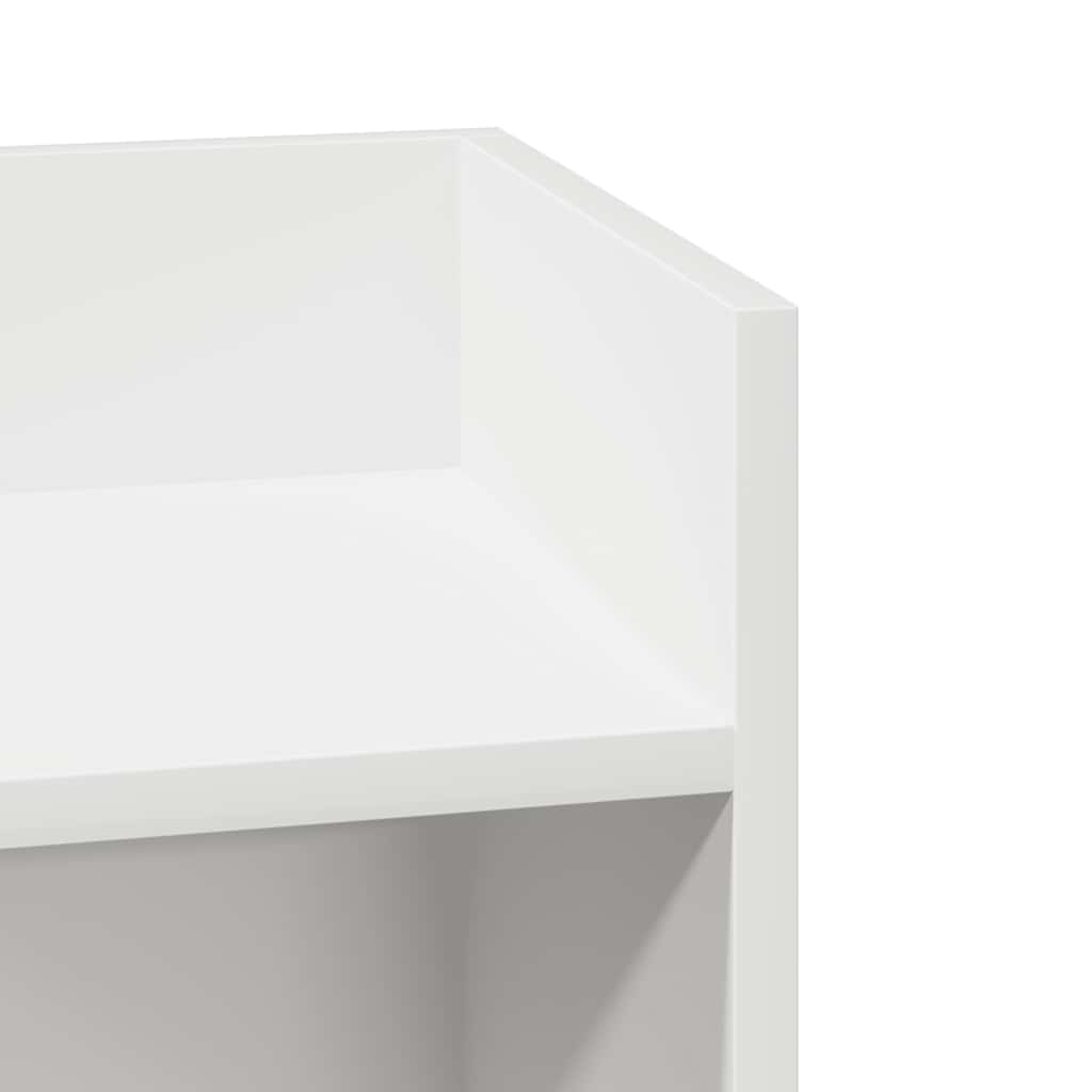 vidaXL Beistelltisch mit Ablage Schwarz 25,5x27x60 cm