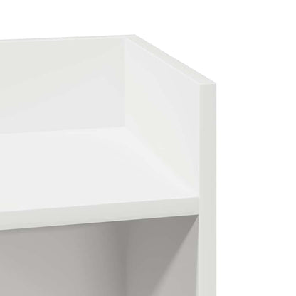 vidaXL Beistelltisch mit Ablage Schwarz 25,5x27x60 cm