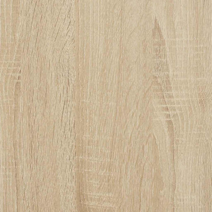 vidaXL Beistelltisch mit Ablage Sonoma-Eiche 25,5x27x60 cm