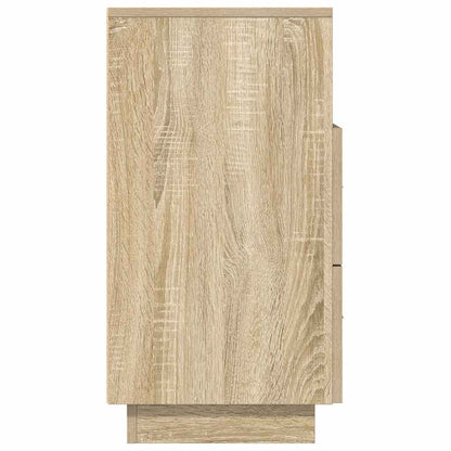 vidaXL Tables de chevet 2 pcs. avec 2 tiroirs Chêne Sonoma 36x36x68 cm