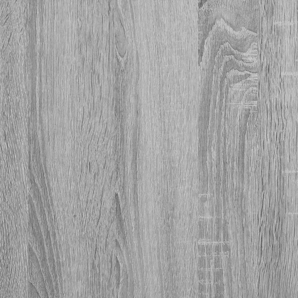 vidaXL Chevet mural gris Sonoma 45x26x28,5 cm