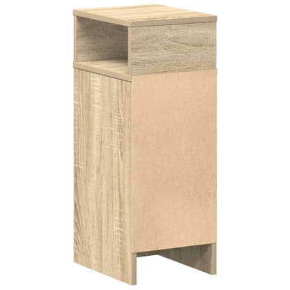 vidaXL Table de chevet avec tiroir chêne Sonoma 25x31x66 cm