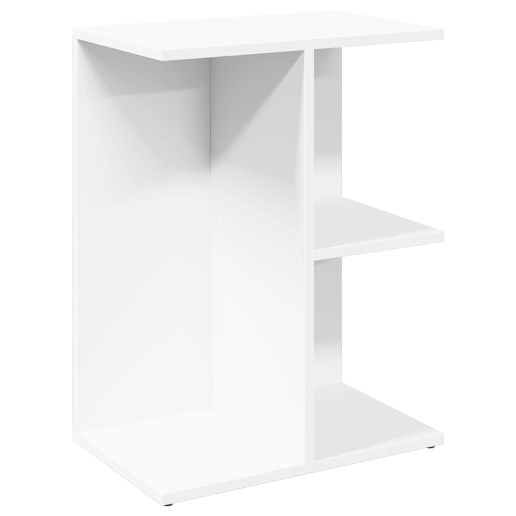 vidaXL Nachttisch Weiß 46,5x29x61 cm Holzwerkstoff