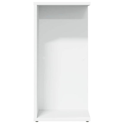 vidaXL Nachttisch Weiß 46,5x29x61 cm Holzwerkstoff