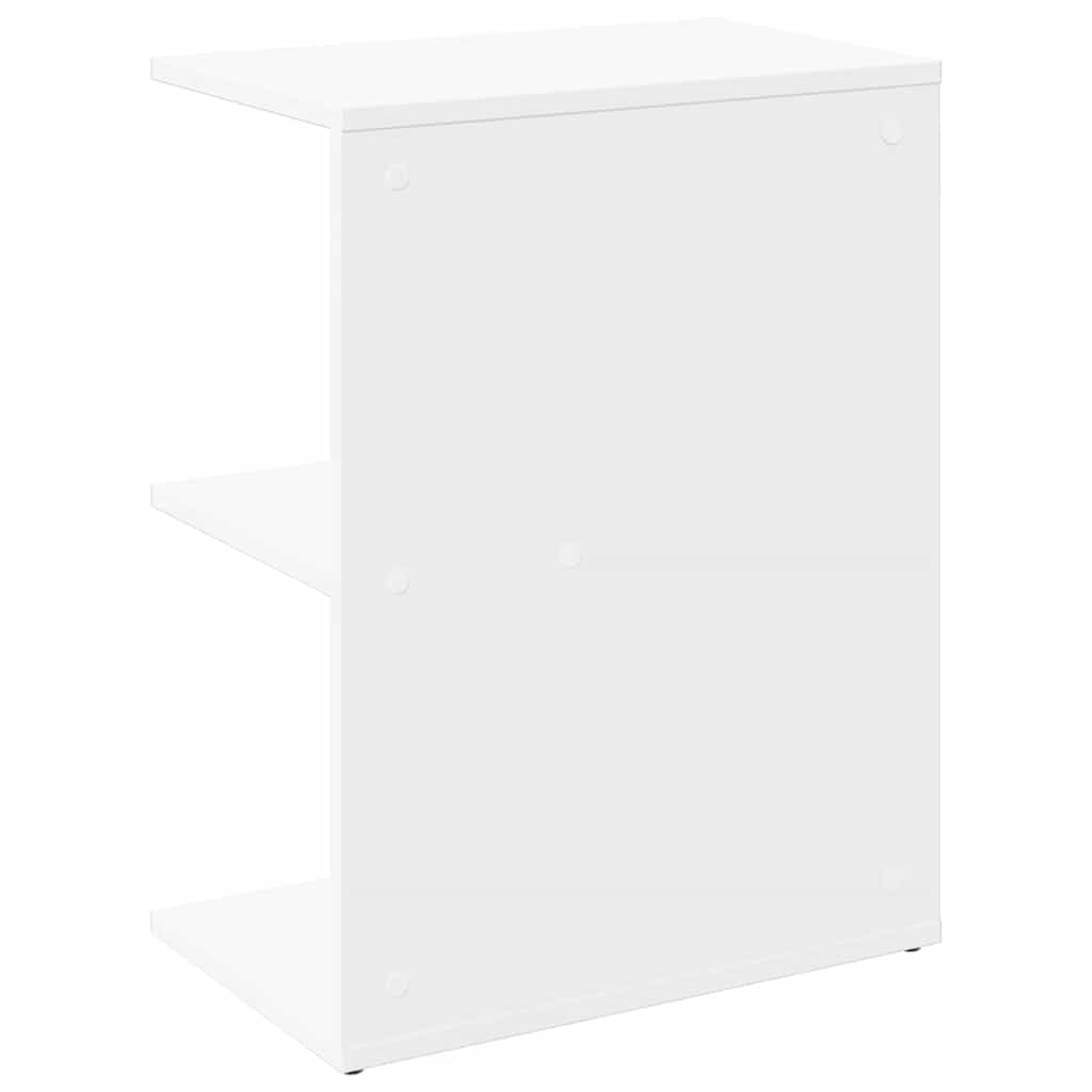 vidaXL Nachttisch Weiß 46,5x29x61 cm Holzwerkstoff