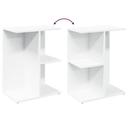 vidaXL Nachttisch Weiß 46,5x29x61 cm Holzwerkstoff