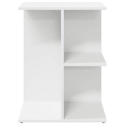 vidaXL Nachttische 2 Stk. Weiß 46,5x29x61 cm Holzwerkstoff