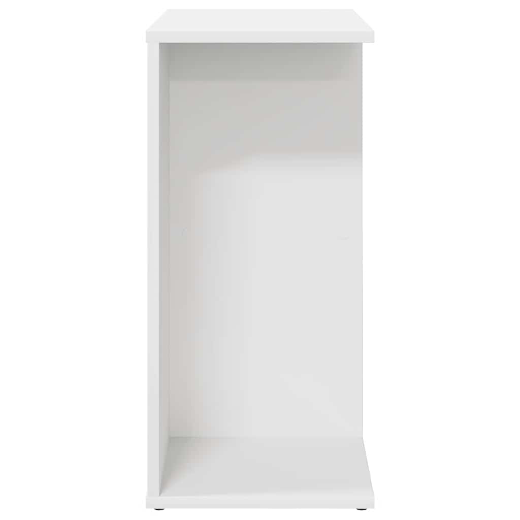 vidaXL Nachttische 2 Stk. Weiß 46,5x29x61 cm Holzwerkstoff