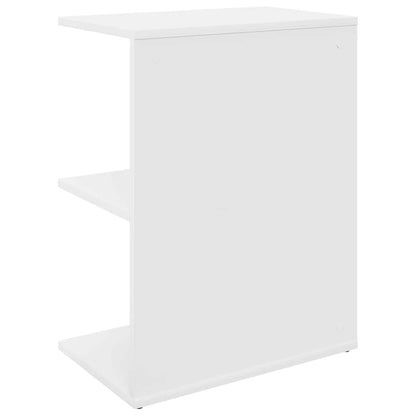 vidaXL Nachttische 2 Stk. Weiß 46,5x29x61 cm Holzwerkstoff