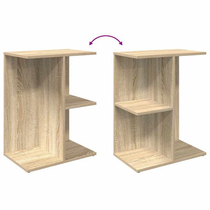 vidaXL Nachttisch Sonoma-Eiche 46,5x29x61 cm Holzwerkstoff