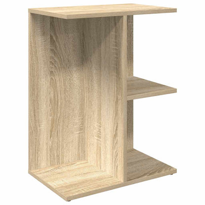 vidaXL Nachttische 2 Stk. Sonoma-Eiche 46,5x29x61 cm Holzwerkstoff